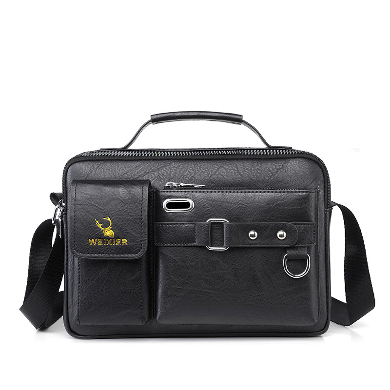 Men's Shoulder Crossbody Bag Business Duty Men's Shoulder Bag Senior Sense Boys Satchel Men's Bag